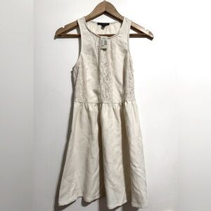 American Eagle Cream Lace Dress‎ Size 0